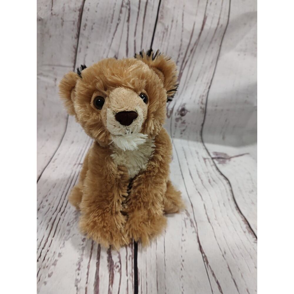 Lion cheetah cub stuffed animal plush 9 inches